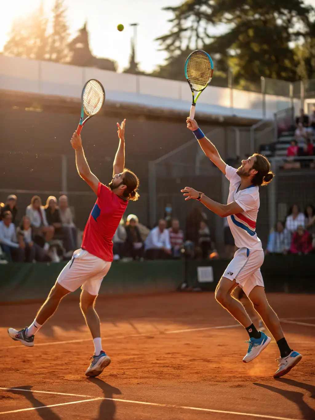 An action-packed image of players competing in a local tennis tournament organized by TULLE CORREZE TENNIS, showcasing the competitive spirit and community involvement.